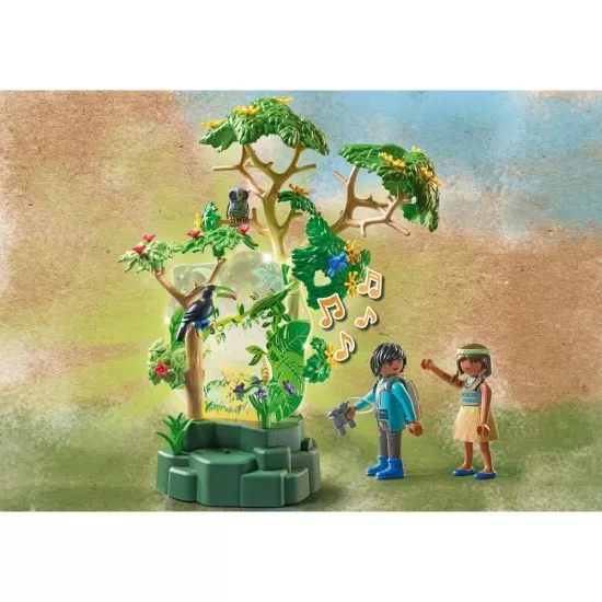 Set de joaca Playmobil Wiltopia - Padure tropicala Set de joaca Playmobil Wiltopia - Padure tropicala