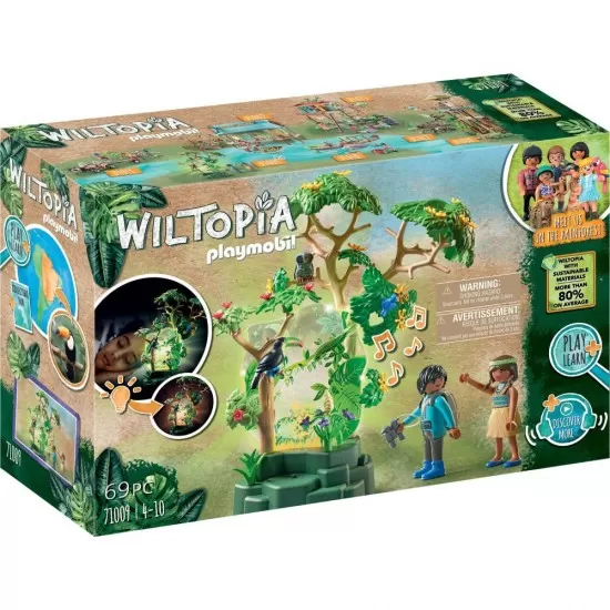 Set de joaca Playmobil Wiltopia - Padure tropicala Set de joaca Playmobil Wiltopia - Padure tropicala
