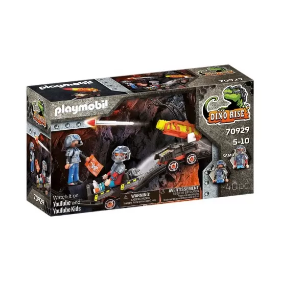 Playmobil Dino Rise - Racheta din mina Playmobil Dino Rise - Racheta din mina