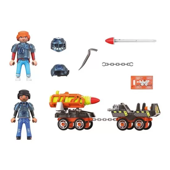 Playmobil Dino Rise - Racheta din mina Playmobil Dino Rise - Racheta din mina