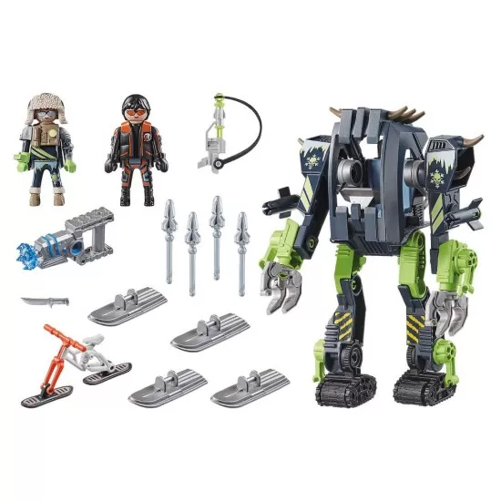 Playmobil Top Agents - Robotul Ghetii si Rebeli Arctici Playmobil Top Agents - Robotul Ghetii si Rebeli Arctici