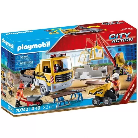 Playmobil City Action - Santier de constructii Playmobil City Action - Santier de constructii