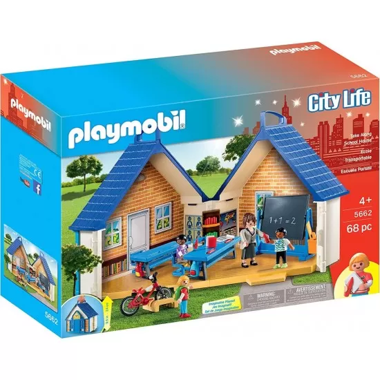 Playmobil City Life - Set mobil scoala Playmobil City Life - Set mobil scoala