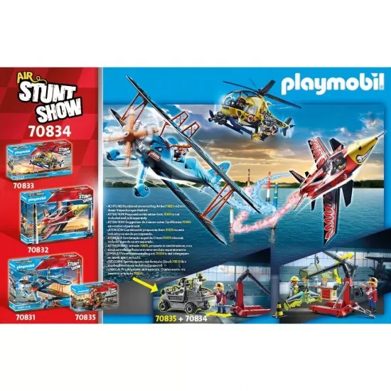 Playmobil Stunt Show - Statie pentru reparatii Playmobil Stunt Show - Statie pentru reparatii
