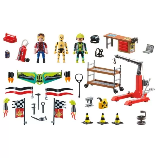 Playmobil Stunt Show - Statie pentru reparatii Playmobil Stunt Show - Statie pentru reparatii
