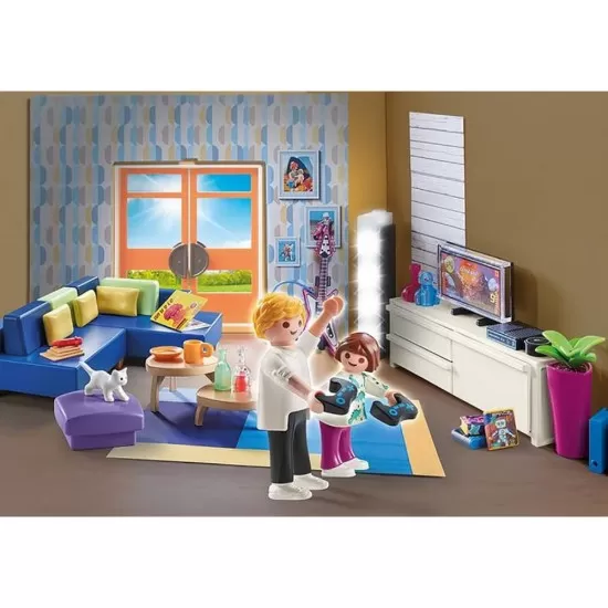 Playmobil City Life - Sufragerie cu lumina Playmobil City Life - Sufragerie cu lumina