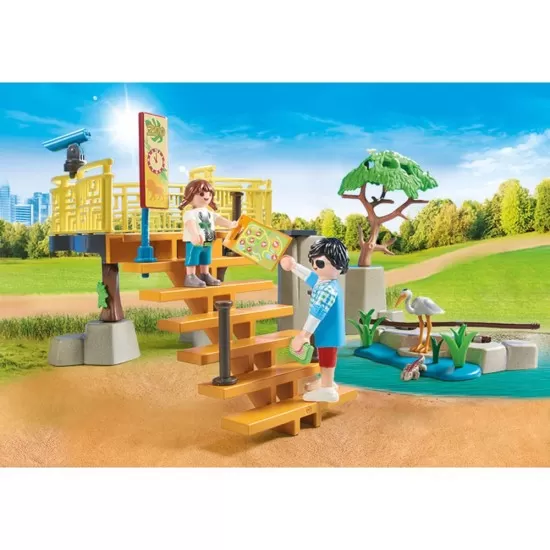 Playmobil Family Fun - Tarc exterior pentru lei