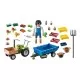 Playmobil Country - Tractor cu remorca si muncitor Playmobil Country - Tractor cu remorca si muncitor