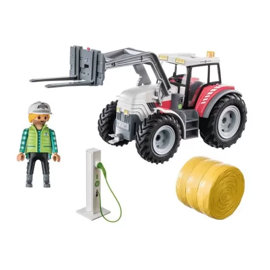 Playmobil Country - Tractor mare cu accesorii Playmobil Country - Tractor mare cu accesorii