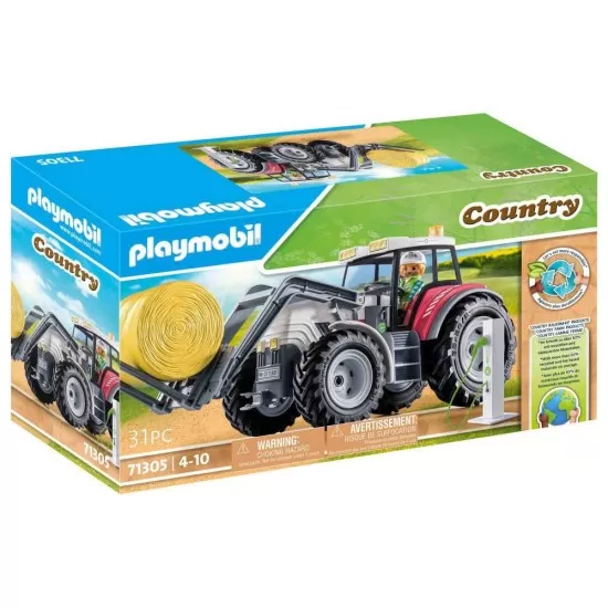 Playmobil Country - Tractor mare cu accesorii Playmobil Country - Tractor mare cu accesorii