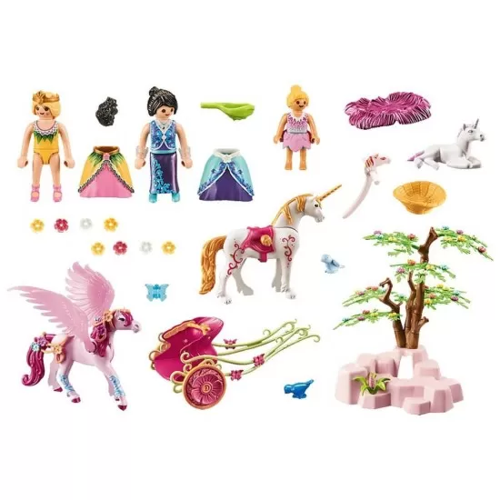 Playmobil Magic - Trasura Unicorn si Pegasus Playmobil Magic - Trasura Unicorn si Pegasus