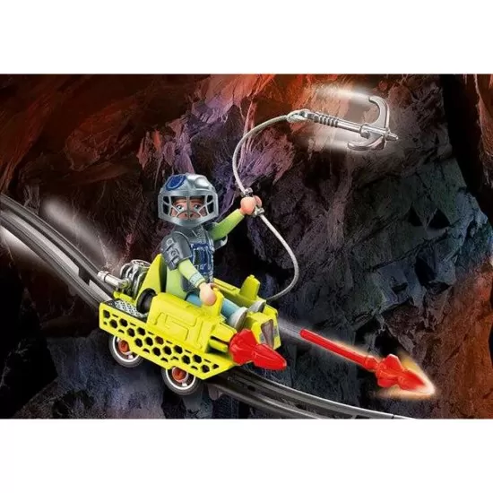 Playmobil Dino Rise - Tunul din mina Playmobil Dino Rise - Tunul din mina