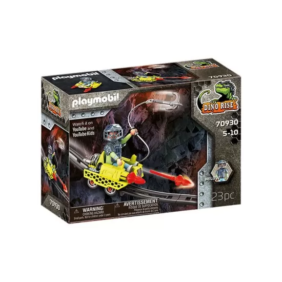 Playmobil Dino Rise - Tunul din mina Playmobil Dino Rise - Tunul din mina