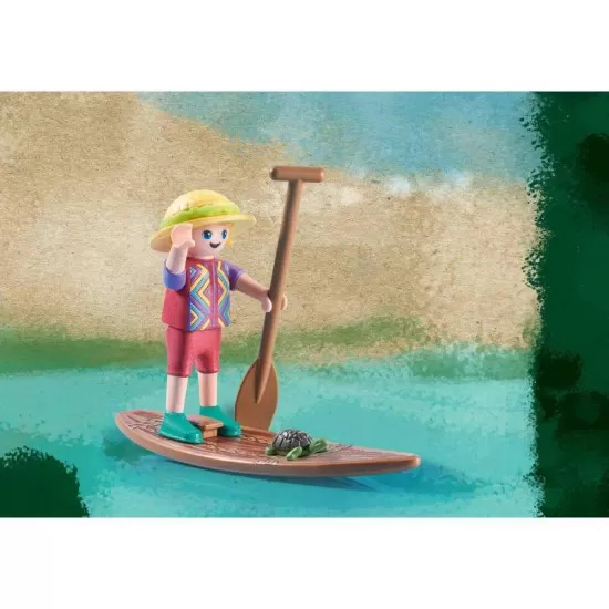 Playmobil Wiltopia - Tur de vaslit cu delfini Playmobil Wiltopia - Tur de vaslit cu delfini