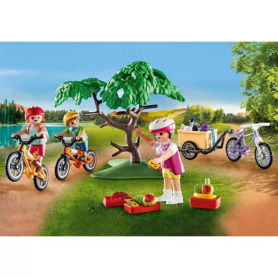 Playmobil Family Fun - Tur in munti cu bicicleta Playmobil Family Fun - Tur in munti cu bicicleta