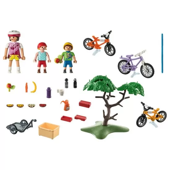 Playmobil Family Fun - Tur in munti cu bicicleta Playmobil Family Fun - Tur in munti cu bicicleta
