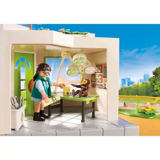 Playmobil Family Fun - Veterinar la Zoo Playmobil Family Fun - Veterinar la Zoo