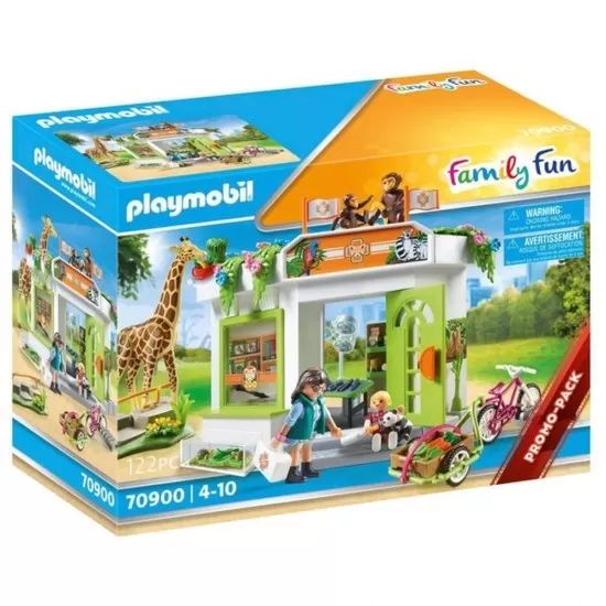 Playmobil Family Fun - Veterinar la Zoo Playmobil Family Fun - Veterinar la Zoo