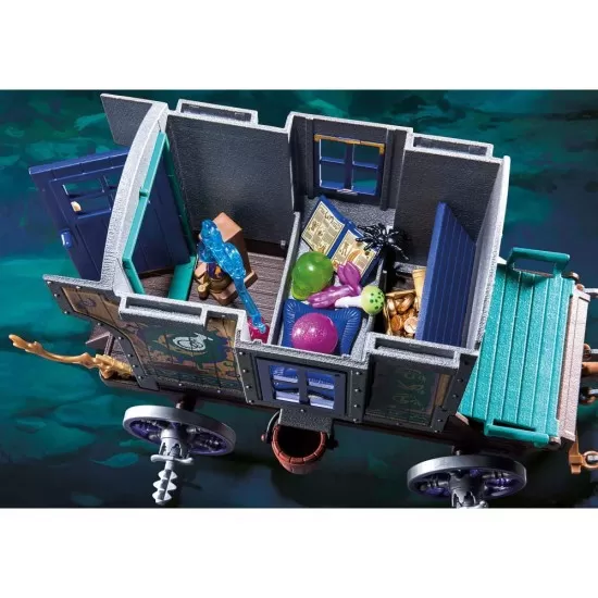 Playmobil Novelmore - Violet Vale - Trasura negustorului Playmobil Novelmore - Violet Vale - Trasura negustorului
