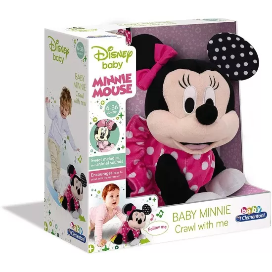Jucarie interactiva de plus Minnie Mouse - Primii pasi Jucarie interactiva de plus Minnie Mouse - Primii pasi