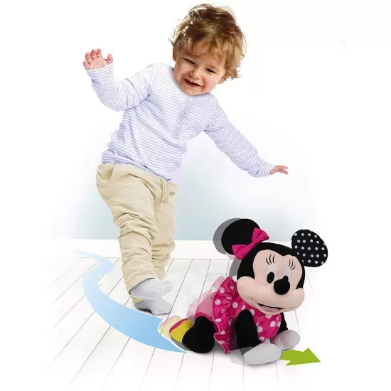 Jucarie interactiva de plus Minnie Mouse - Primii pasi Jucarie interactiva de plus Minnie Mouse - Primii pasi