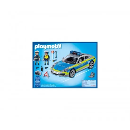 Playmobil Porsche 911 Carrera 4S politie Playmobil Porsche 911 Carrera 4S politie