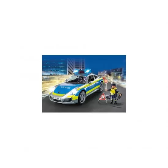 Playmobil Porsche 911 Carrera 4S politie Playmobil Porsche 911 Carrera 4S politie