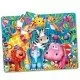 Primul meu puzzle de podea 12 piese - Animale in jungla Primul meu puzzle de podea 12 piese - Animale in jungla