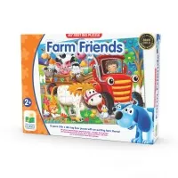 Primul meu puzzle de podea 12 piese - Animale la ferma