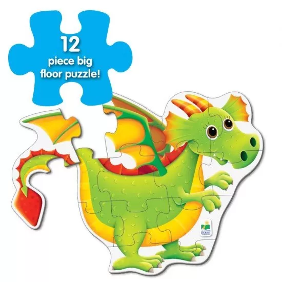Primul meu puzzle de podea 12 piese - Dragon Primul meu puzzle de podea 12 piese - Dragon