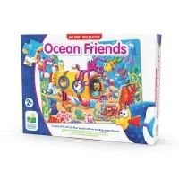 Primul meu puzzle de podea 12 piese - Prietenii oceanului