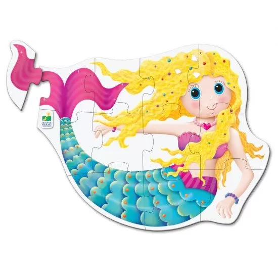 Primul meu puzzle de podea 12 piese - Sirena Primul meu puzzle de podea 12 piese - Sirena