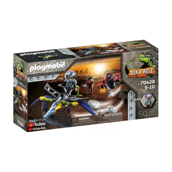 Playmobil Dino Rise Pteranodon - Lovitura dronei Playmobil Dino Rise Pteranodon - Lovitura dronei