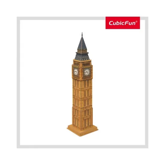Puzzle 3D Big Ben nivel mediu 44 piese