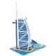 Puzzle 3D Burj al Arab nivel complex 101 piese Puzzle 3D Burj al Arab nivel complex 101 piese