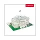 Puzzle 3D Casa Alba nivel mediu 56 piese Puzzle 3D Casa Alba nivel mediu 56 piese