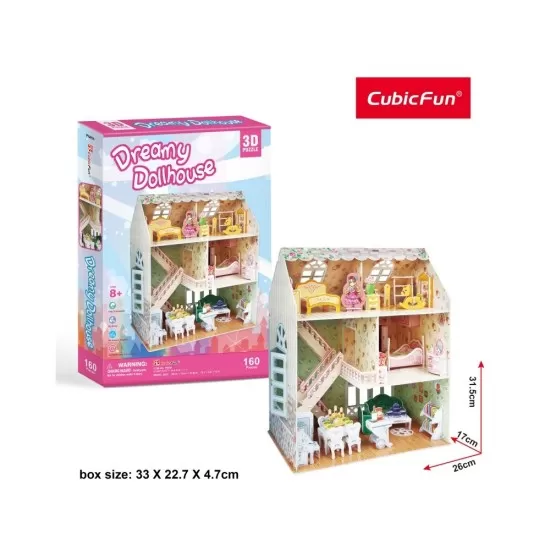 Puzzle 3D Casa Viselor 160 piese Puzzle 3D Casa Viselor 160 piese