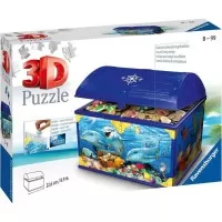 Puzzle 3D cutie comori cu animale 216 piese Ravensburger