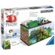Puzzle 3D cutie depozitare Minecraft 216 piese Ravensburger Puzzle 3D cutie depozitare Minecraft 216 piese Ravensburger