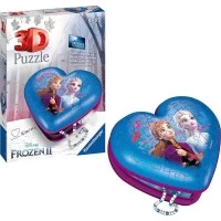 Puzzle 3D cutie inima Frozen 54 piese Ravensburger