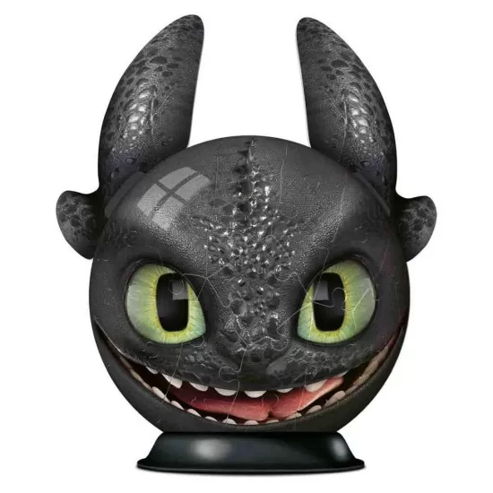 Puzzle 3D Dragons II Toothless 72 piese Ravensburger Puzzle 3D Dragons II Toothless 72 piese Ravensburger