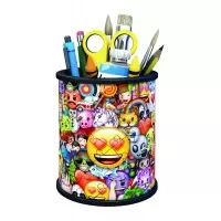 Puzzle 3D Emoji suport pixuri Ravensburger 54 piese