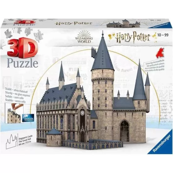 Puzzle 3D Harry Potter sala principala 540 piese Puzzle 3D Harry Potter sala principala 540 piese