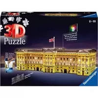 Puzzle 3D cu LED Buckingham Palace 216 piese Ravensburger