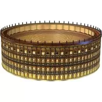 Puzzle 3D cu led Colosseum 216 piese