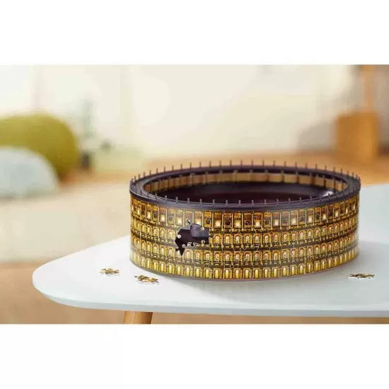 Puzzle 3D cu led Colosseum 216 piese Puzzle 3D cu led Colosseum 216 piese