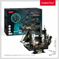 Puzzle 3D led nava Queen Anne 293 piese