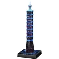 Puzzle 3D cu LED Taipei 216 piese Ravensburger