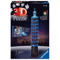 Puzzle 3D cu LED Taipei 216 piese Ravensburger