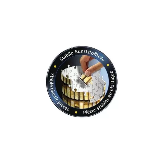 Puzzle 3D cu LED Turnul din Pisa 216 piese Ravensburger Puzzle 3D cu LED Turnul din Pisa 216 piese Ravensburger